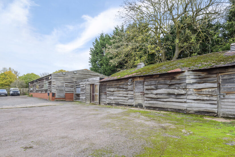 Exterior of commercial unit at Spring Lane Farm